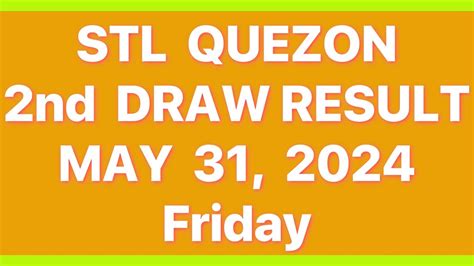 stl quezon actual 2nd draw result today live